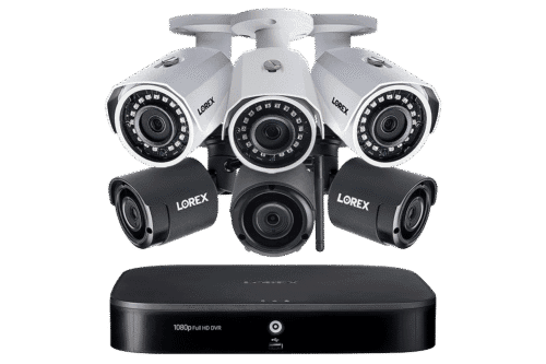 CCTV camera and DVR kit installed for homes and businesses