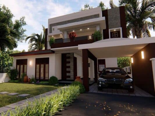 Large residential house suited to a large CCTV camera system