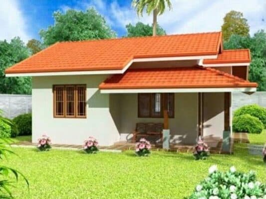 Small residential house suited to a small CCTV camera system